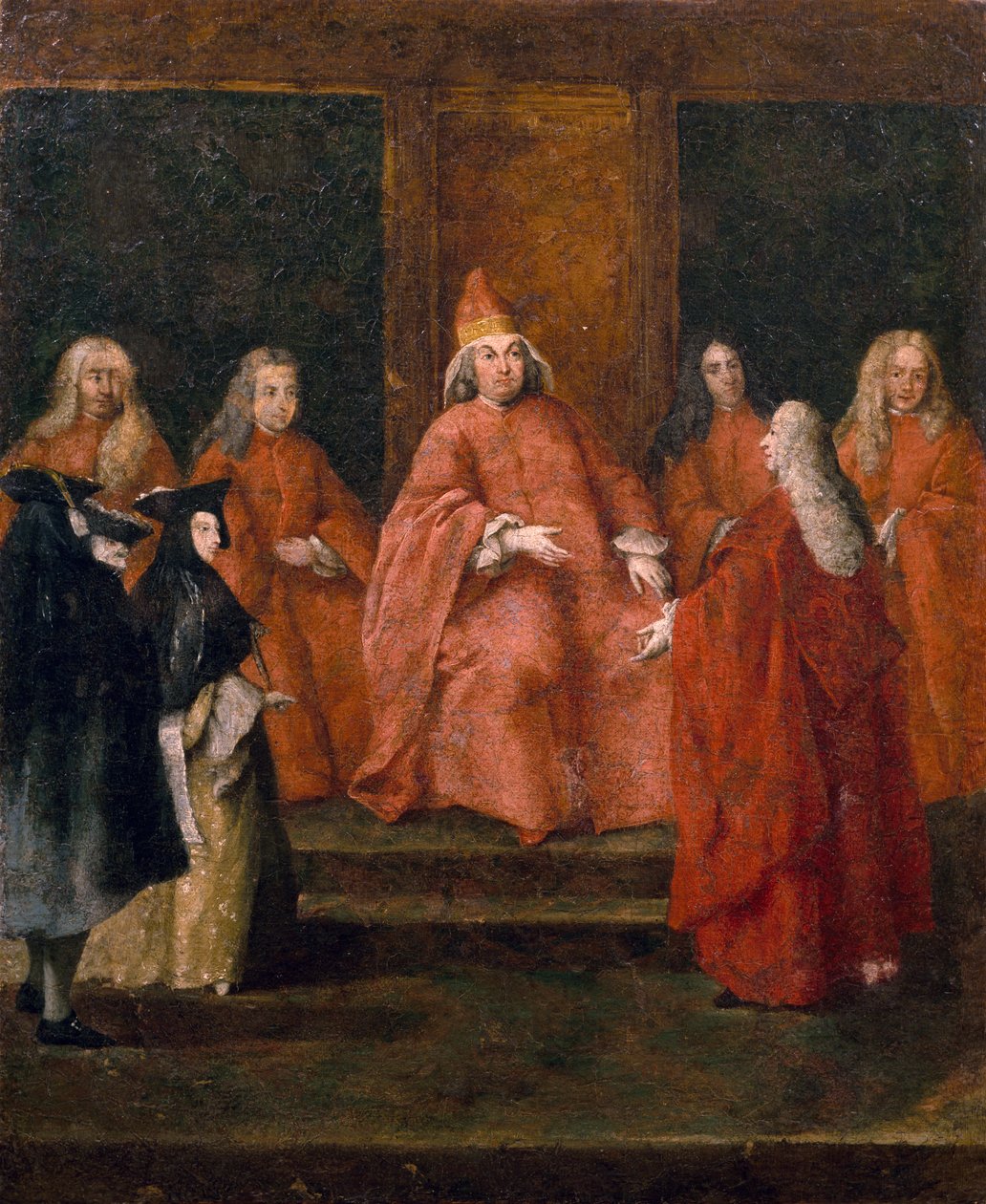 دوجي بيترو غريماني ، لوحة لبيترو لونجي (1701-1785) ، زيت على قماش ، 61x50 سم بواسطة بيترو لونغي