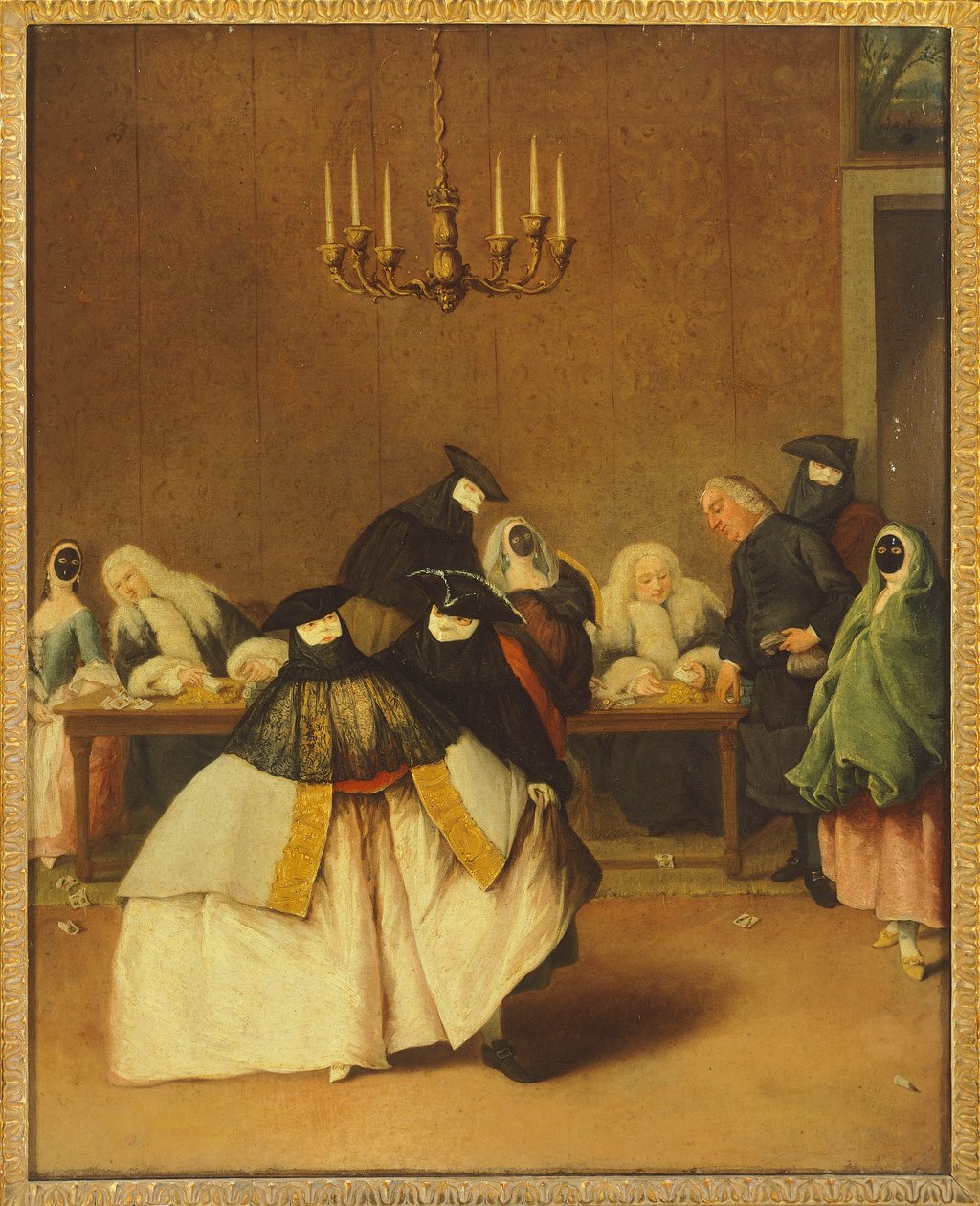 ريدوتو ، أقنعة البندقية ، بقلم بيترو لونجي (1701-1785) بواسطة بيترو لونغي