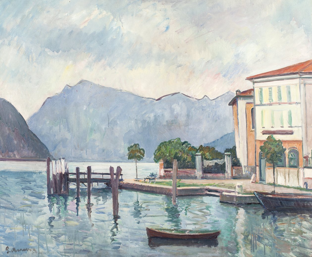 Iseo Lake, 1932  بواسطة بيترو ماروسيغ