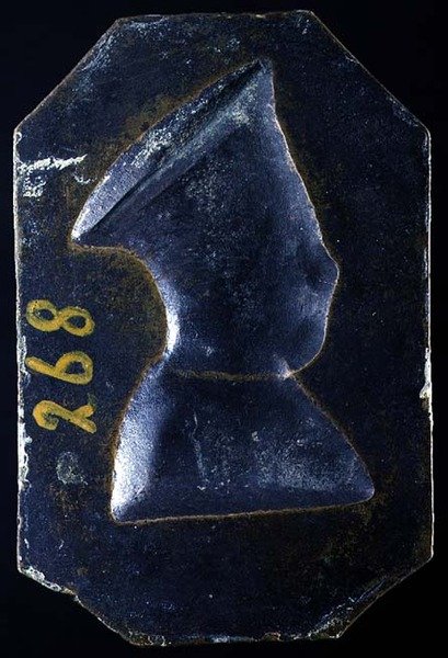 لوحة لودوفيكو غونزاغا (1441-1478) (ظهر) (برونزي) (للصفحة اليمنى ، انظر 122328) بواسطة بيترو تافانو