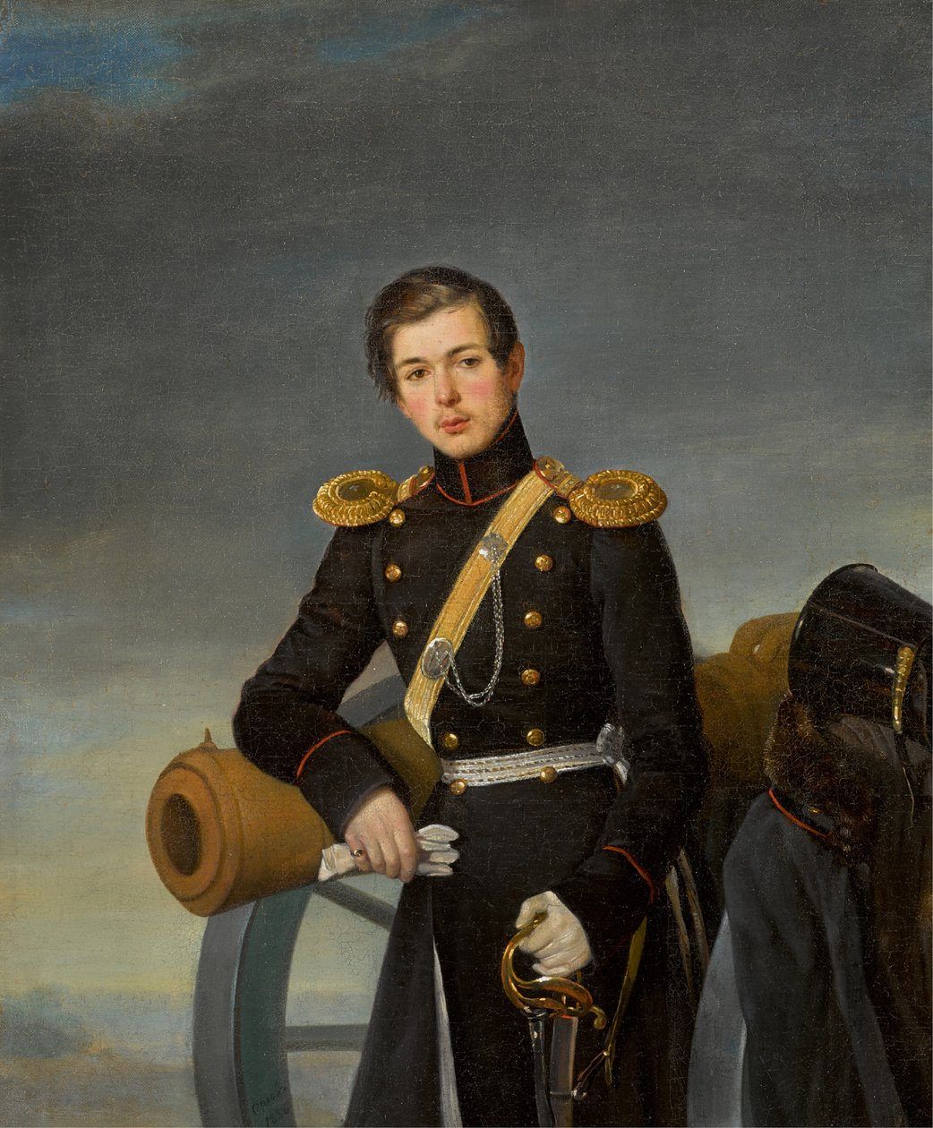 صورة الكسندر نيكولايفيتش كارامزين 1815-1888 ، بعد عام 1836. بواسطة بيمين نيكيتيش أورلوف