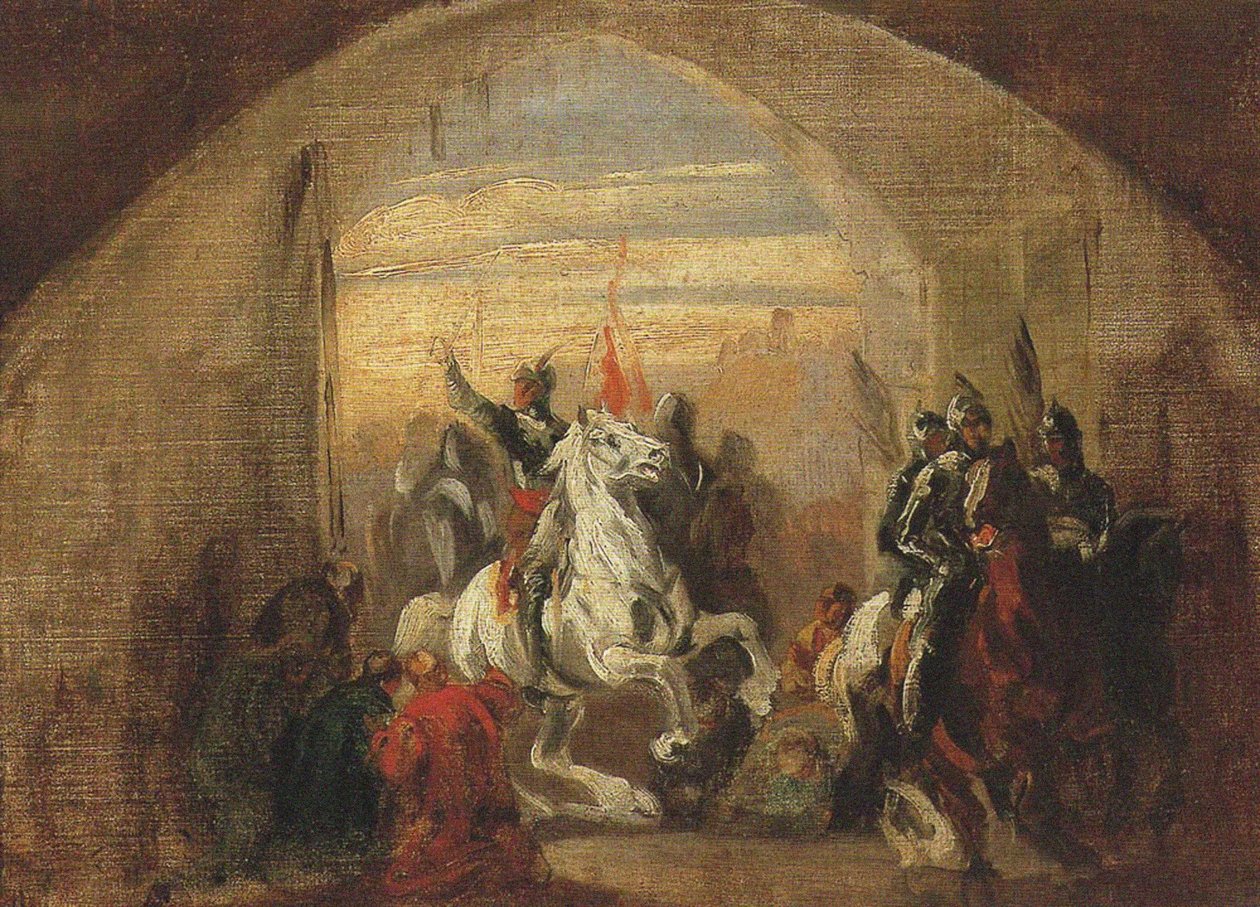 بوليسلاف الأول Chrobry دخول كييف المحتلة ، ج. 1837 بواسطة بيوتر ميخالوفسكي
