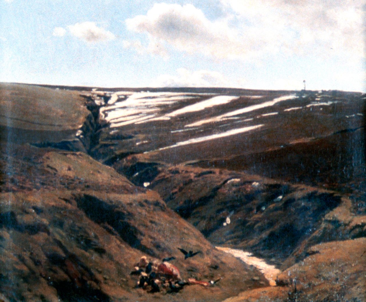ذوبان الجليد ، 1884-1895 بواسطة بال Szinyei ميرس