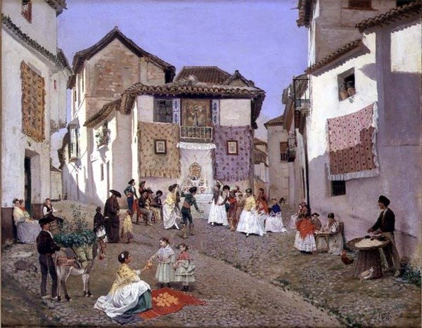 حفل زفاف اسباني بواسطة Placido Frances y Pascual