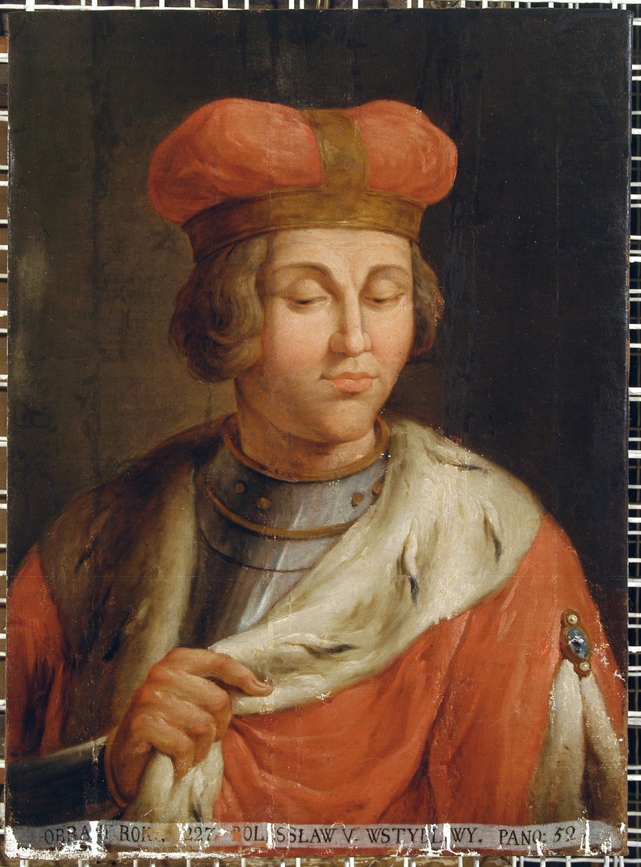 Portait of Boleslaw V the Shy ، c.1806 بواسطة Plersz Jan Bogumil 1732 1817 Plersz Jan Bogumil 1732 1817