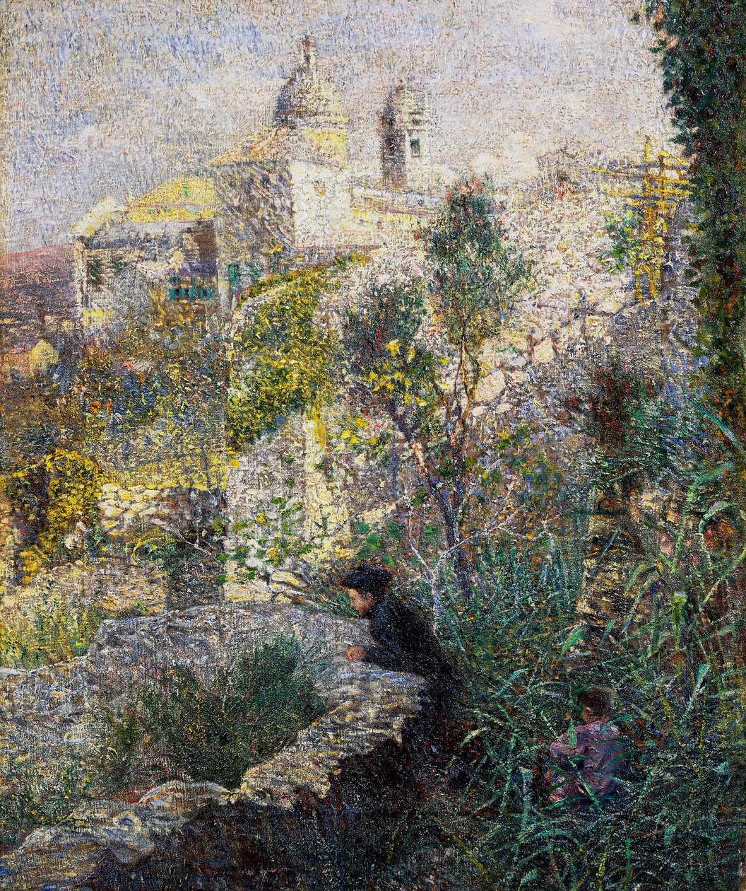 April morning in Liguria or Olives in Albaro بواسطة بلينيو نوميليني