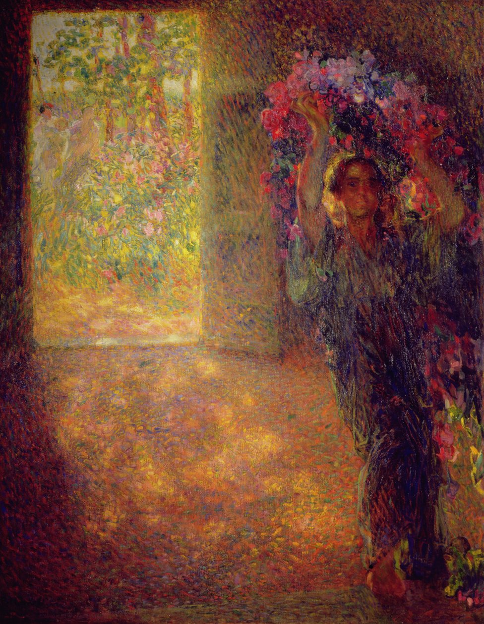 البيت المزهر ، حوالي عام 1910 (زيت على قماش) بواسطة بلينيو نوميليني