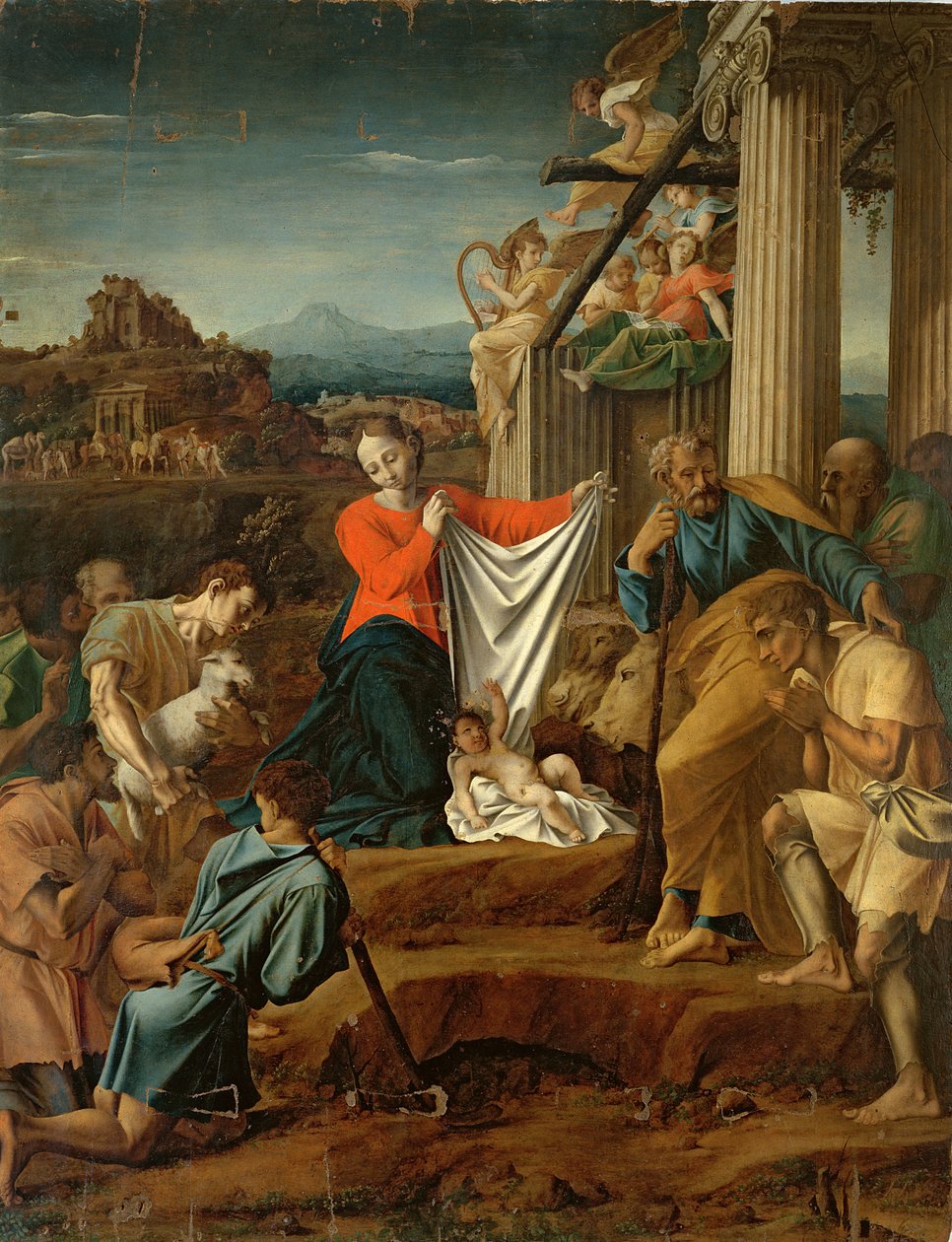 ميلاد بواسطة Polidoro da Caravaggio