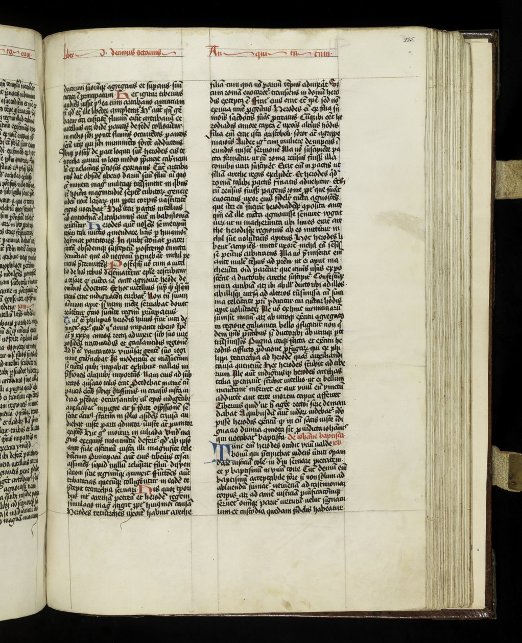 صفحة 285 من الكتاب 18 من الآثار اليهودية بواسطة جوزيفوس فلافيوس ، تينيك بواسطة المدرسة البولندية