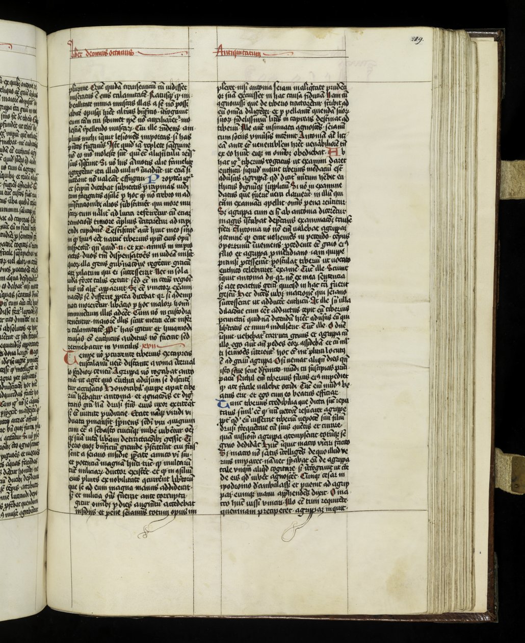 صفحة 289 من الكتاب 18 من الآثار اليهودية بواسطة جوزيفوس فلافيوس ، تينيك بواسطة المدرسة البولندية