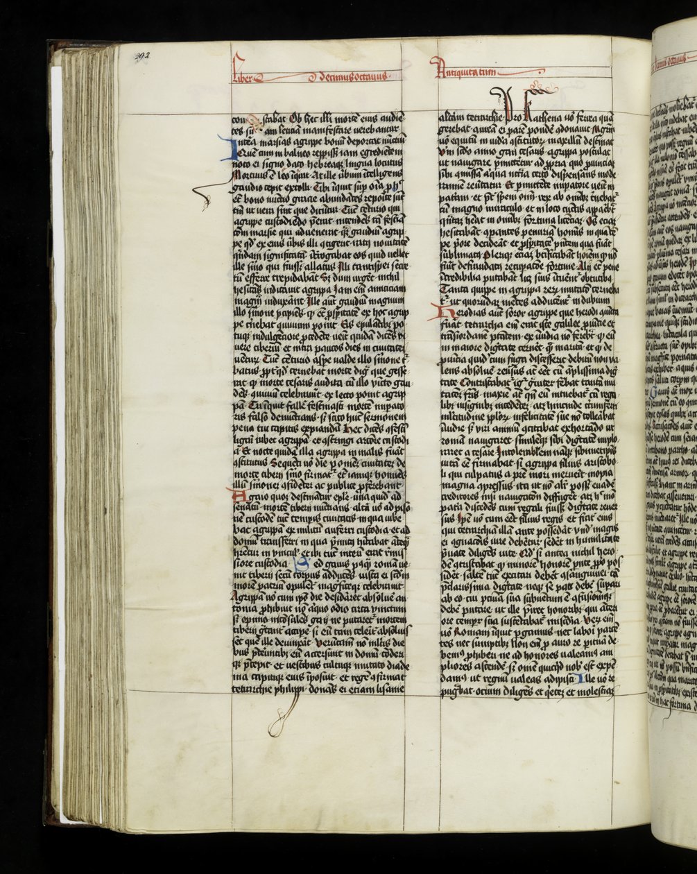 كتاب 292 من الصفحة 18 من "الآثار اليهودية بواسطة جوزيفوس فلافيوس ، تينيك بواسطة المدرسة البولندية