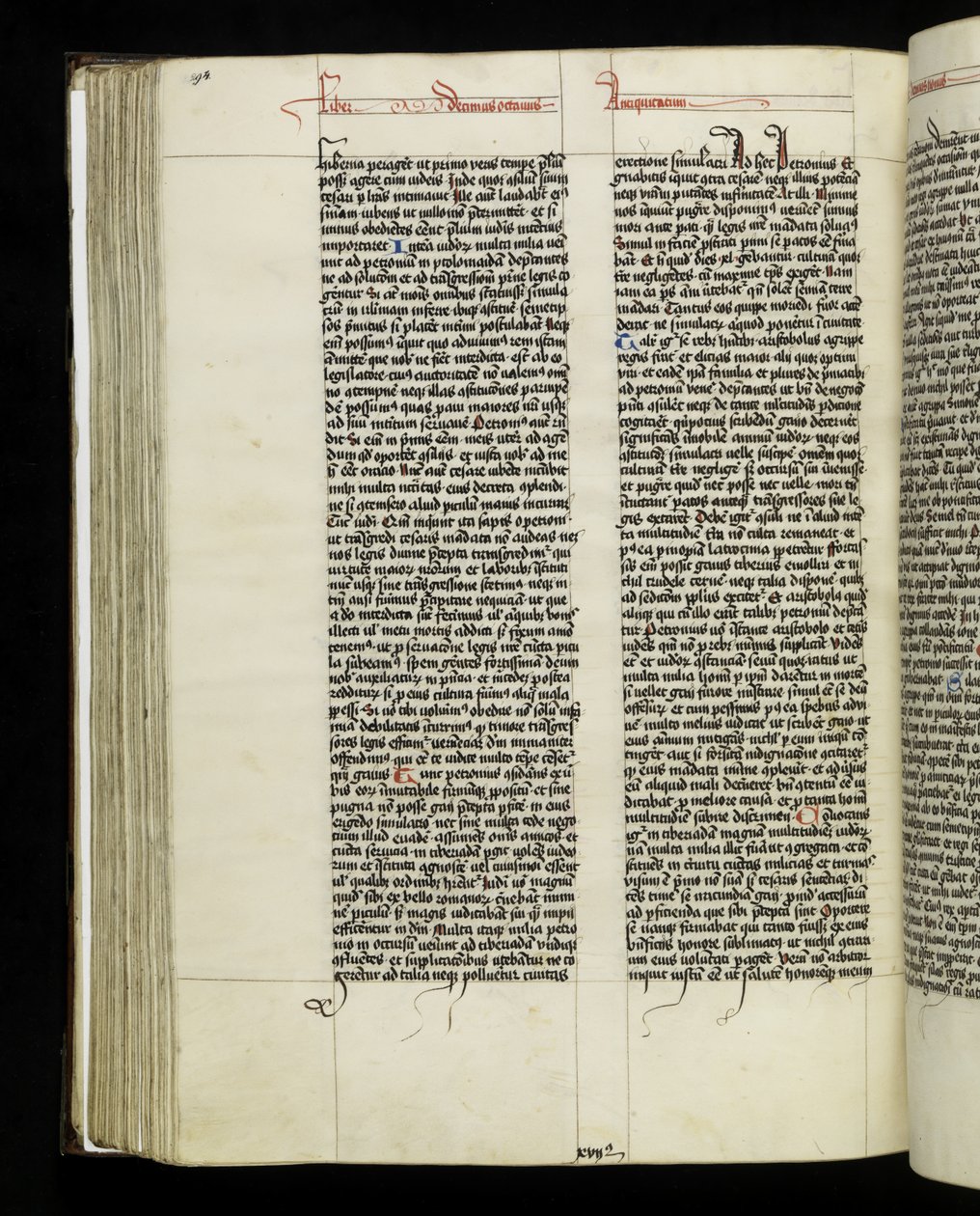 صفحة 294 من الكتاب 18 من الآثار اليهودية بواسطة جوزيفوس فلافيوس ، تينيك بواسطة المدرسة البولندية