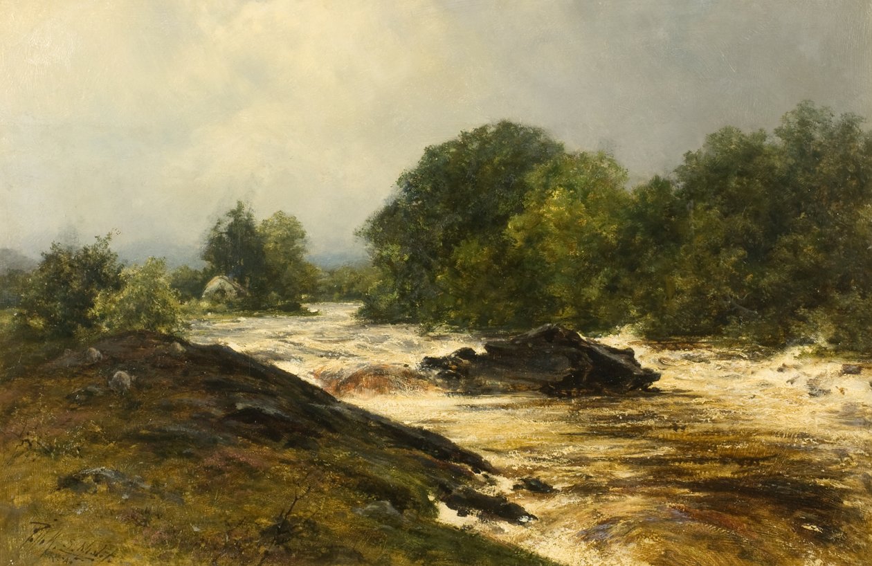 لقاء Tummel and the Garry (زيت على قماش) بواسطة بولوك سينكلير نيسبت