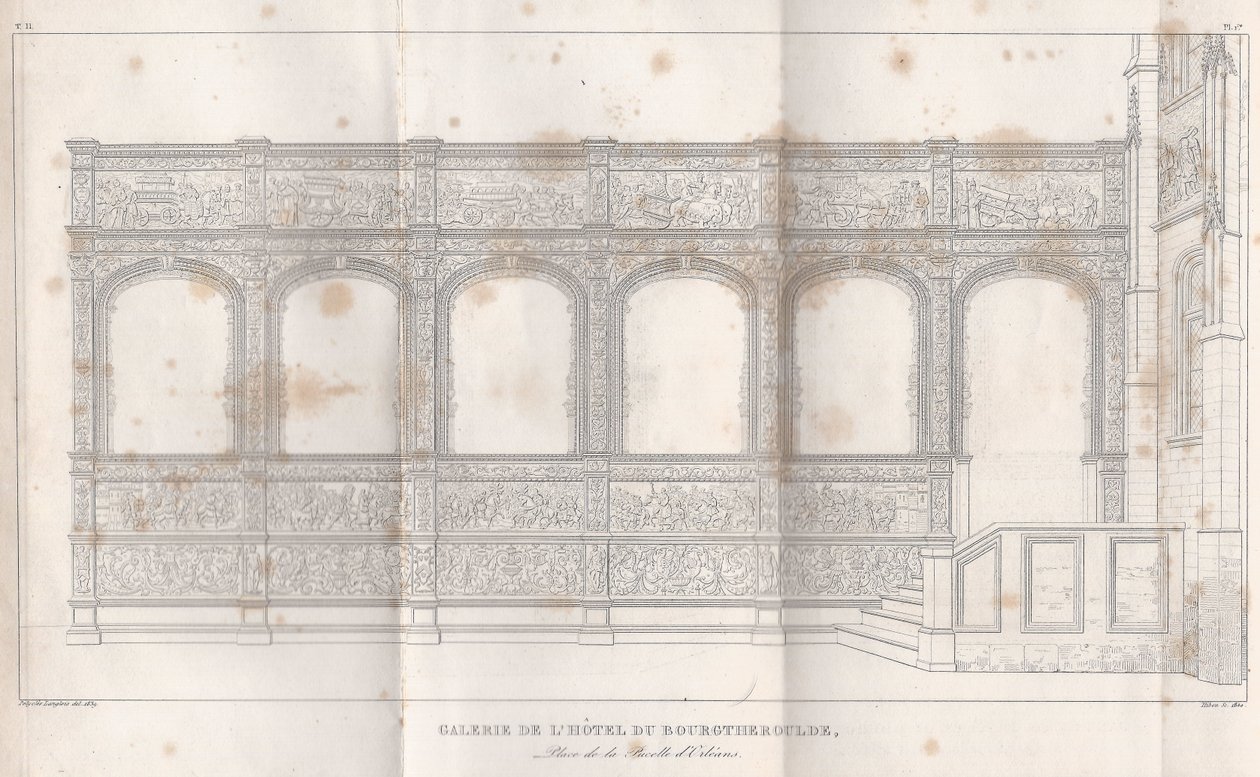 معرض فندق du Bourgtheroulde Place de la Pucelle d&39;Orléans بواسطة Polyclès Langlois