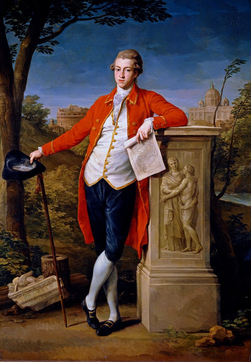 صورة فرانسيس باسيت ، البارون الأول دي دونستانفيل والباسيت (1757-1835) بواسطة بومبيو باتوني