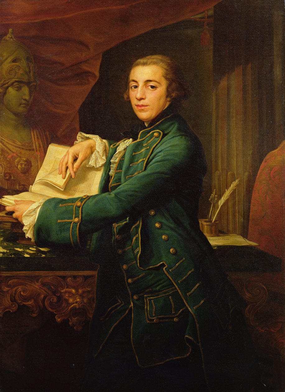 جون كرو ، c.1762 بواسطة بومبيو جيرولامو باتوني