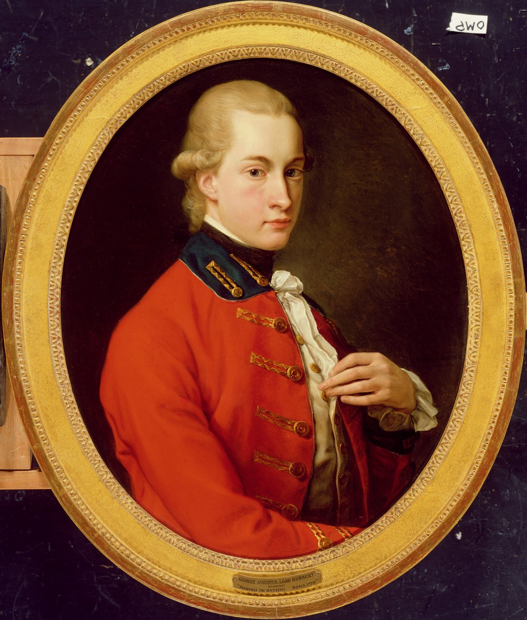 صورة لجورج أوغسطس ، 1779 بواسطة بومبيو جيرولامو باتوني