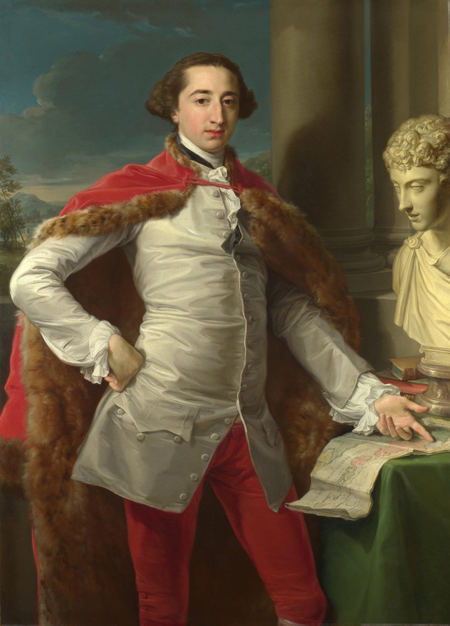 صورة لريتشارد ميلز من ناكينجتون ، 1760s بواسطة بومبيو جيرولامو باتوني