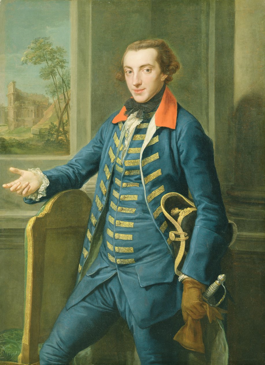 ويليام ويديل (1736-1792) حوالي عام 1765 (زيت على قماش) بواسطة بومبيو جيرولامو باتوني