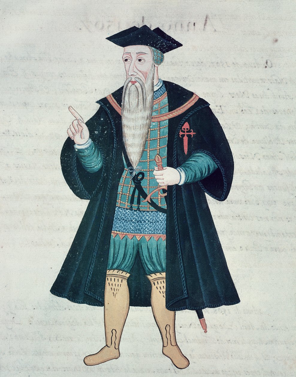 أفونسو دي ألبوكيركي (1453-1515) بواسطة المدرسة البرتغالية
