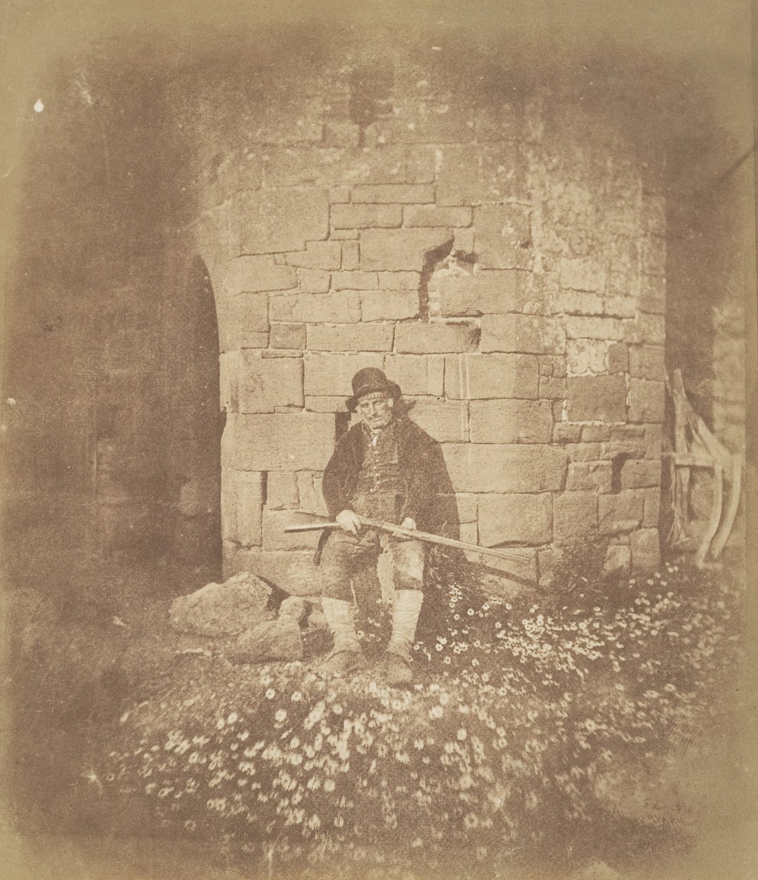 The Old Gamekeeper ، كاليفورنيا. 1844. بواسطة ربما بواسطة ديفيد كينبروك.