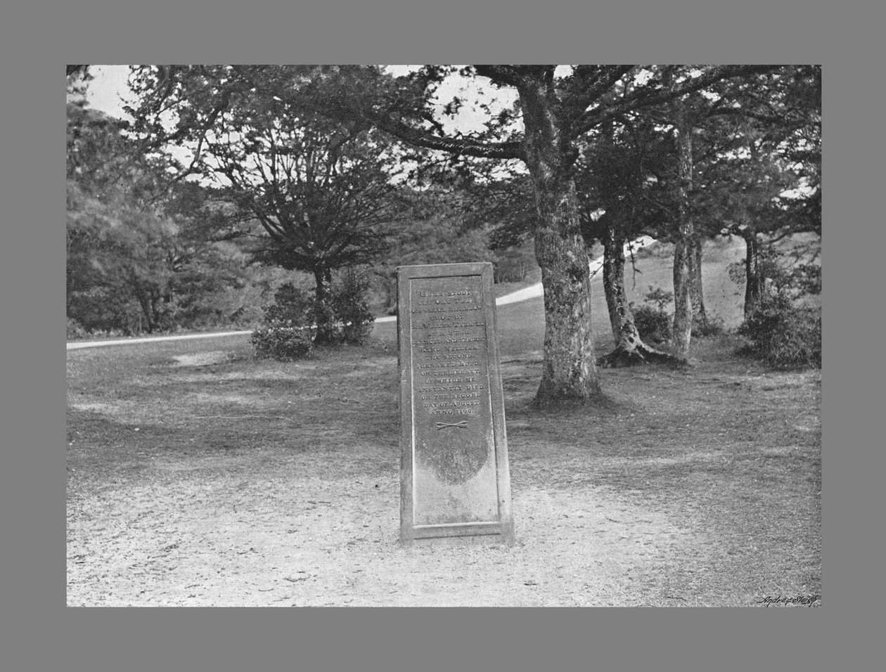 روفوس ستون ، نيو فورست هانتس ، c1900 بواسطة شركة بولتون وشركاه