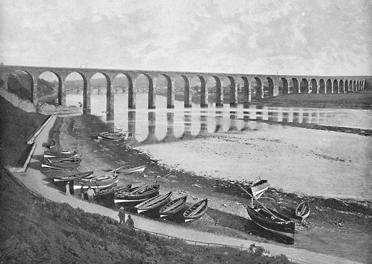 الجسور ، بيرويك أوبون تويد ، c1896 بواسطة شركة بولتون وشركاه