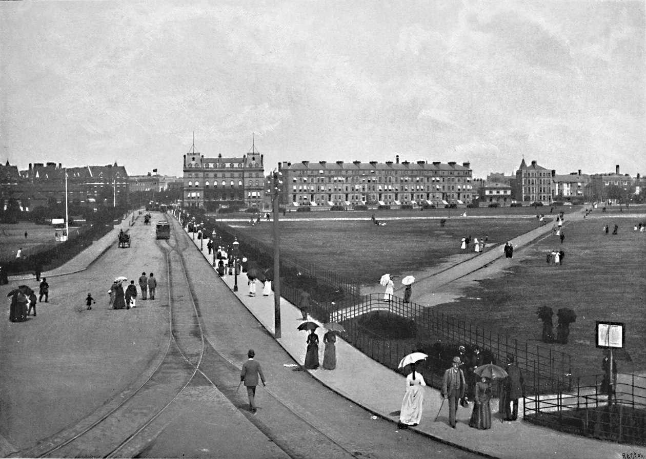 The Common، Southsea، c1896 بواسطة شركة بولتون وشركاه