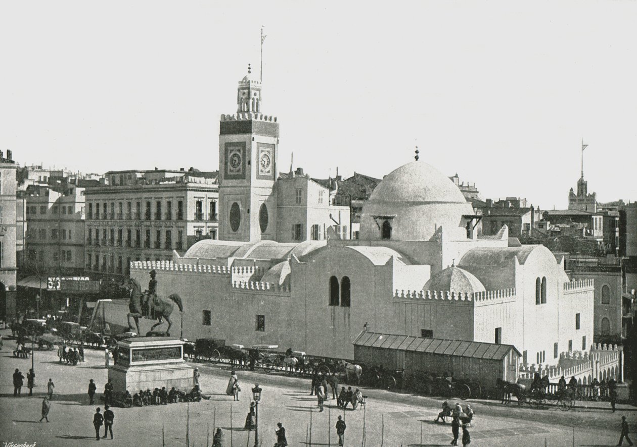 جامع الجديد ، الجزائر ، الجزائر ، 1895. بواسطة شركة بولتون وشركاه