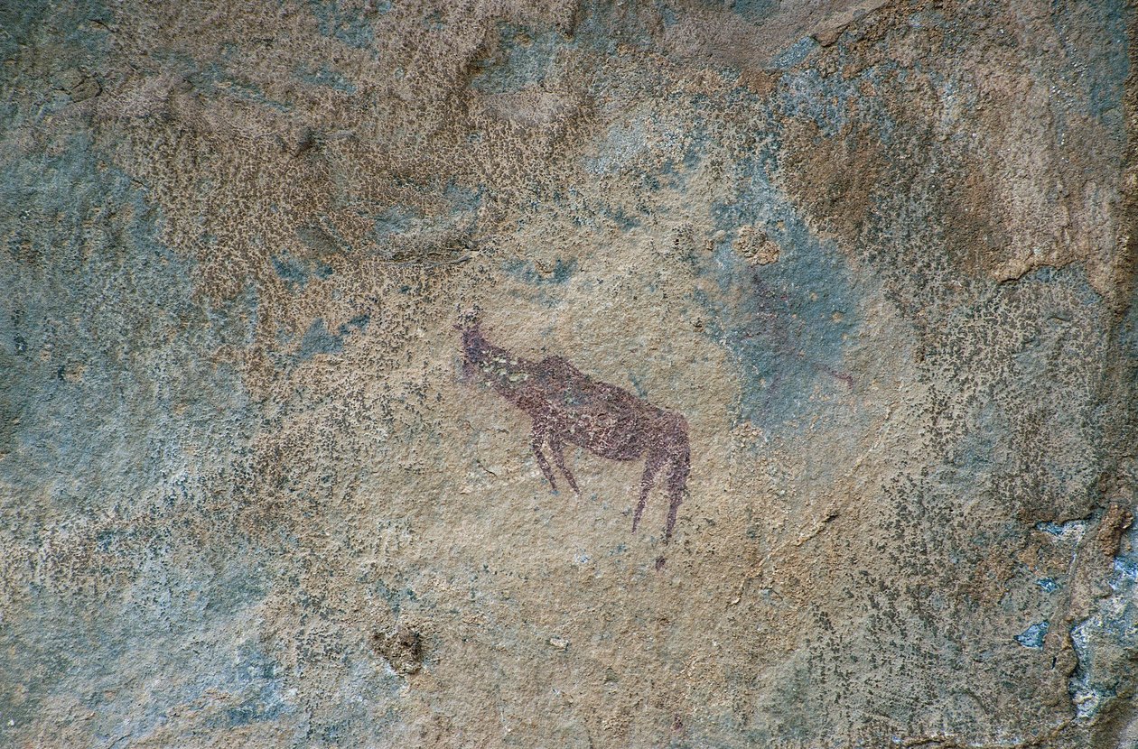 Animal figure (cave painting) بواسطة عصور ما قبل التاريخ
