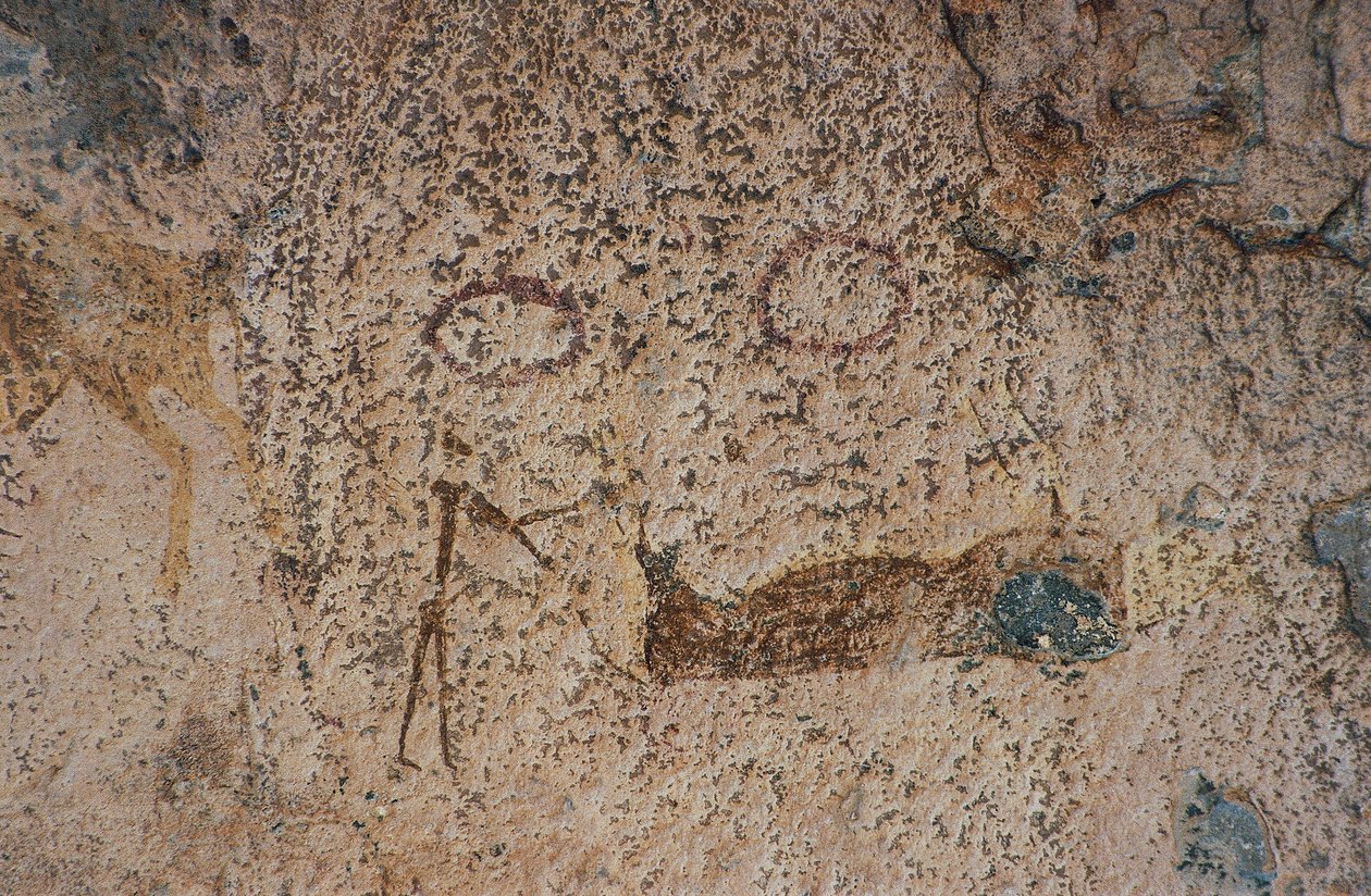 Human figures (cave painting) بواسطة عصور ما قبل التاريخ