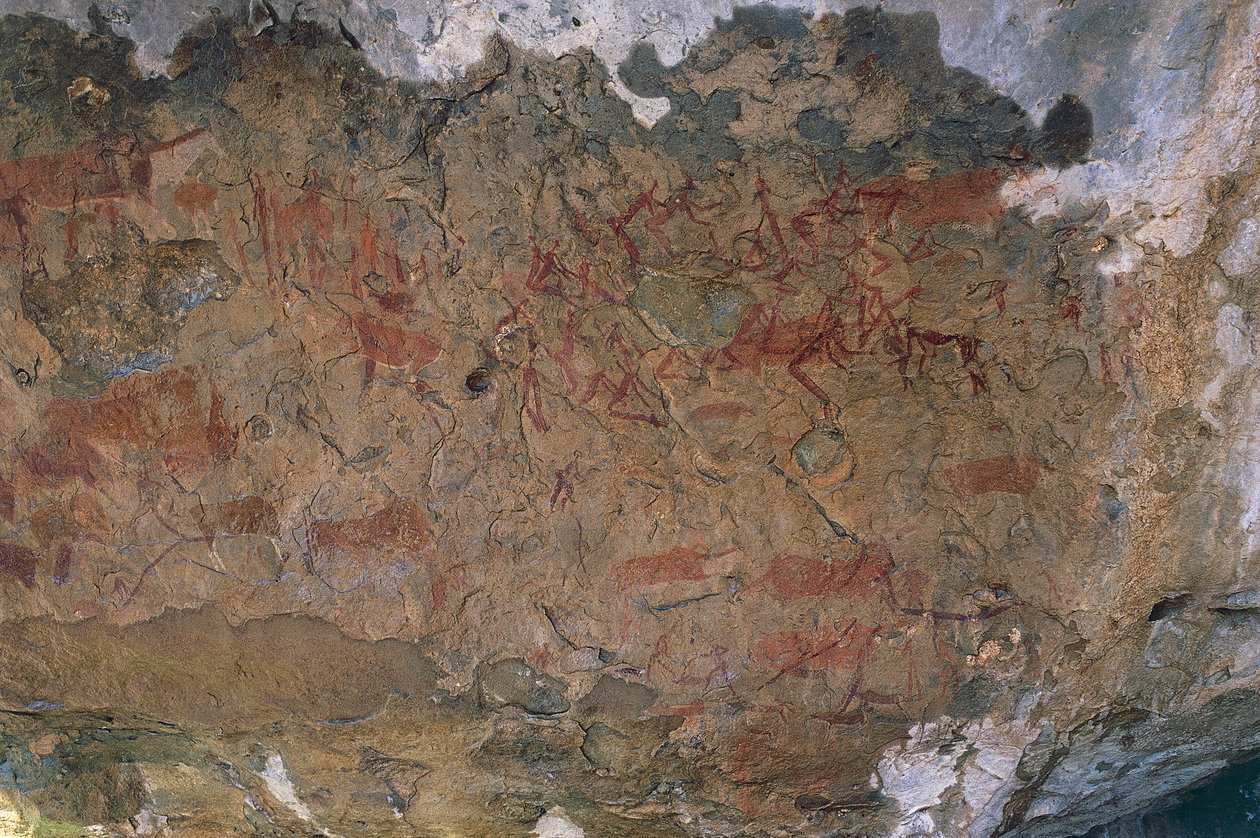 Wild animals (cave painting) بواسطة عصور ما قبل التاريخ