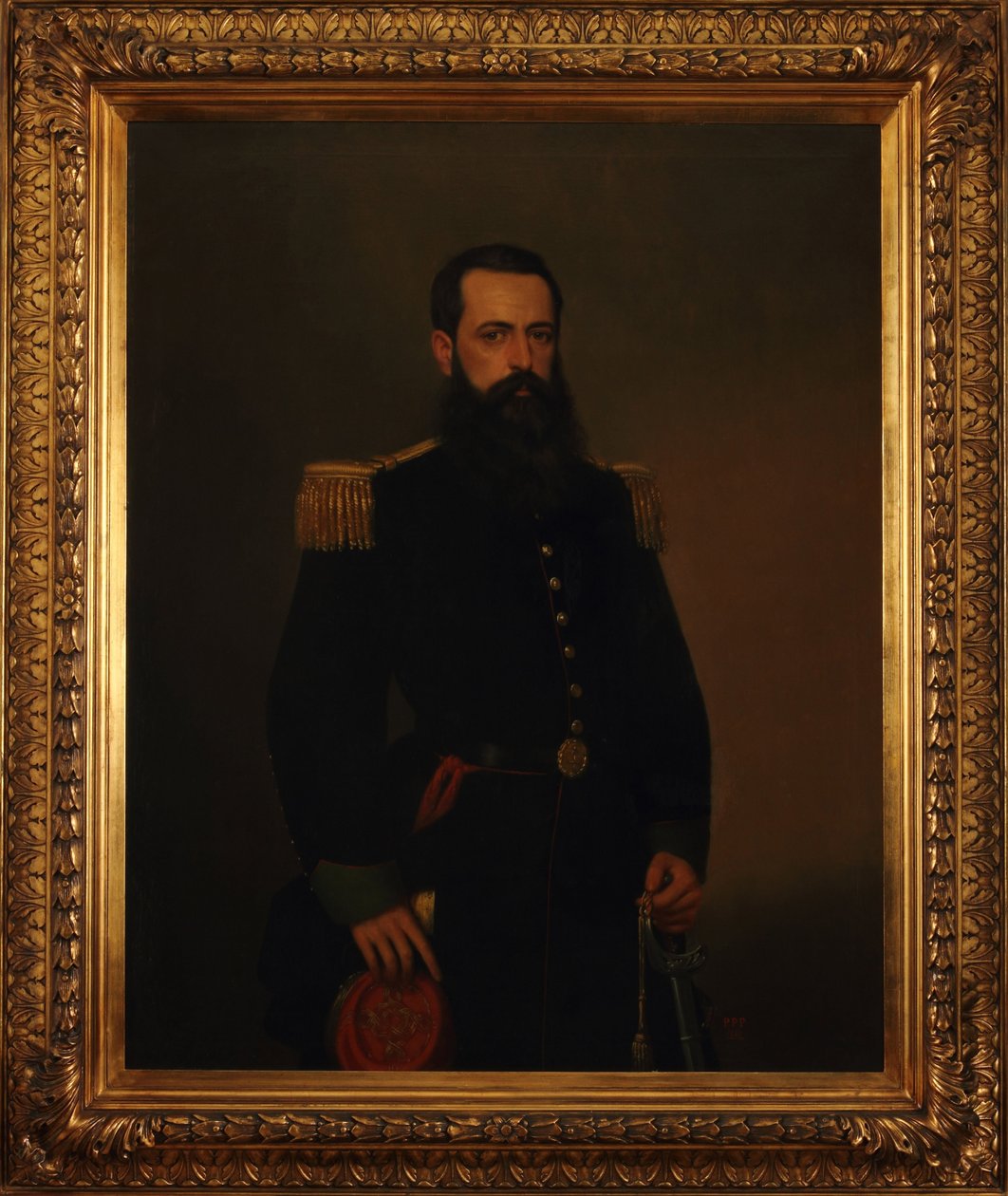 العقيد الفارو باروس بواسطة Prilidiano Pueyrredon