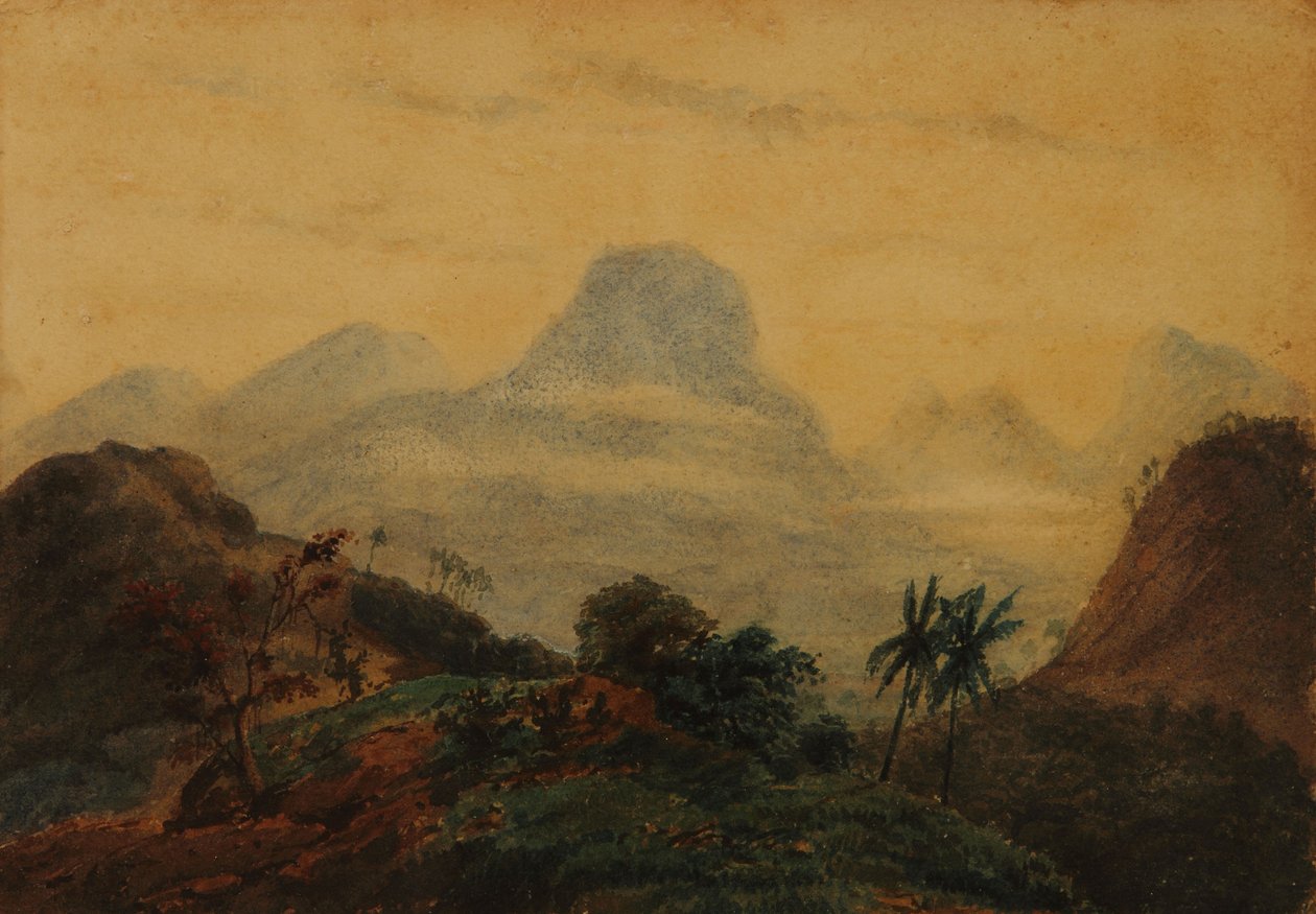 المناظر الطبيعية (تذكار من البرازيل) بواسطة Prilidiano Pueyrredon