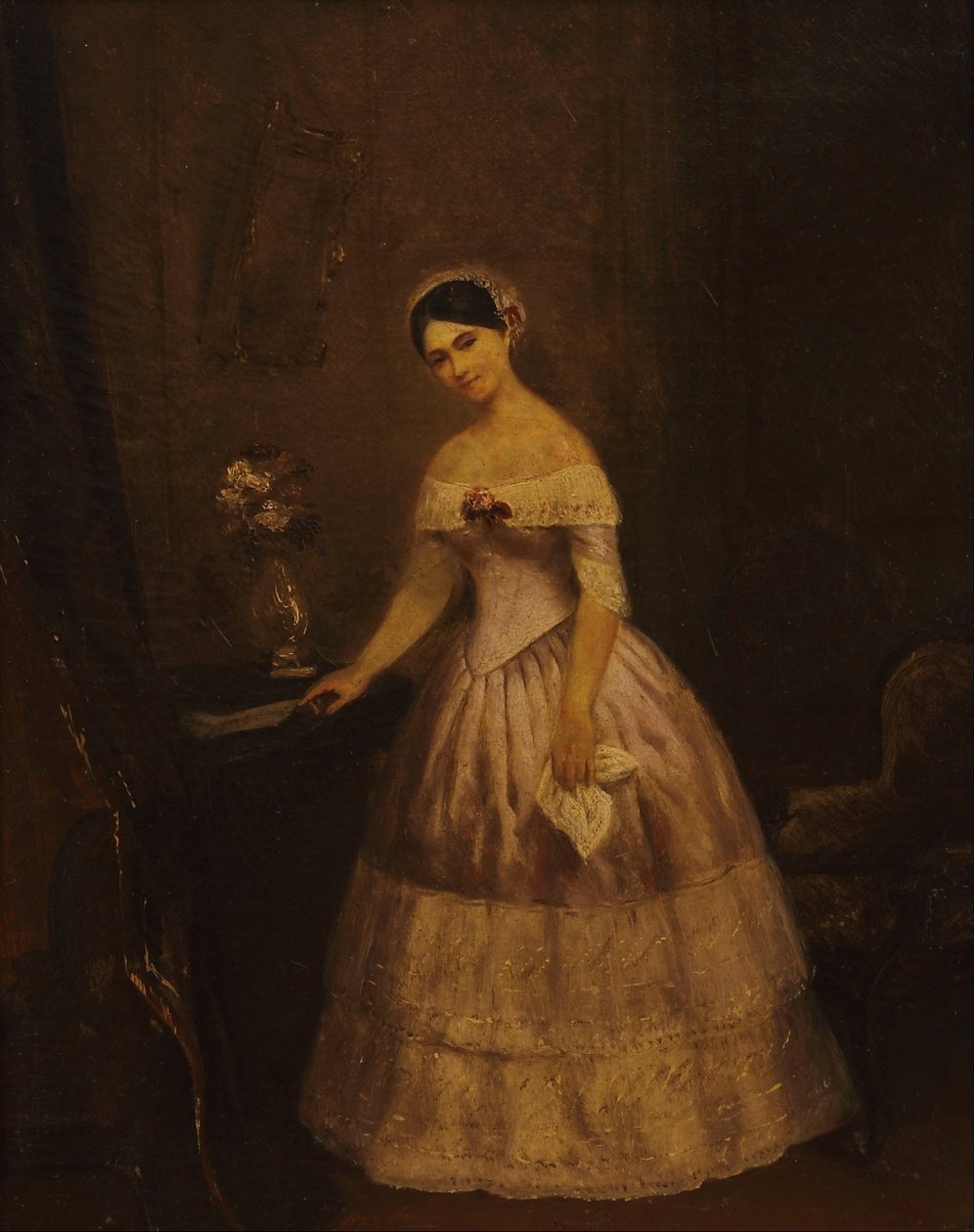 صورة من استوديو Manuelita Rosas بواسطة Prilidiano Pueyrredon