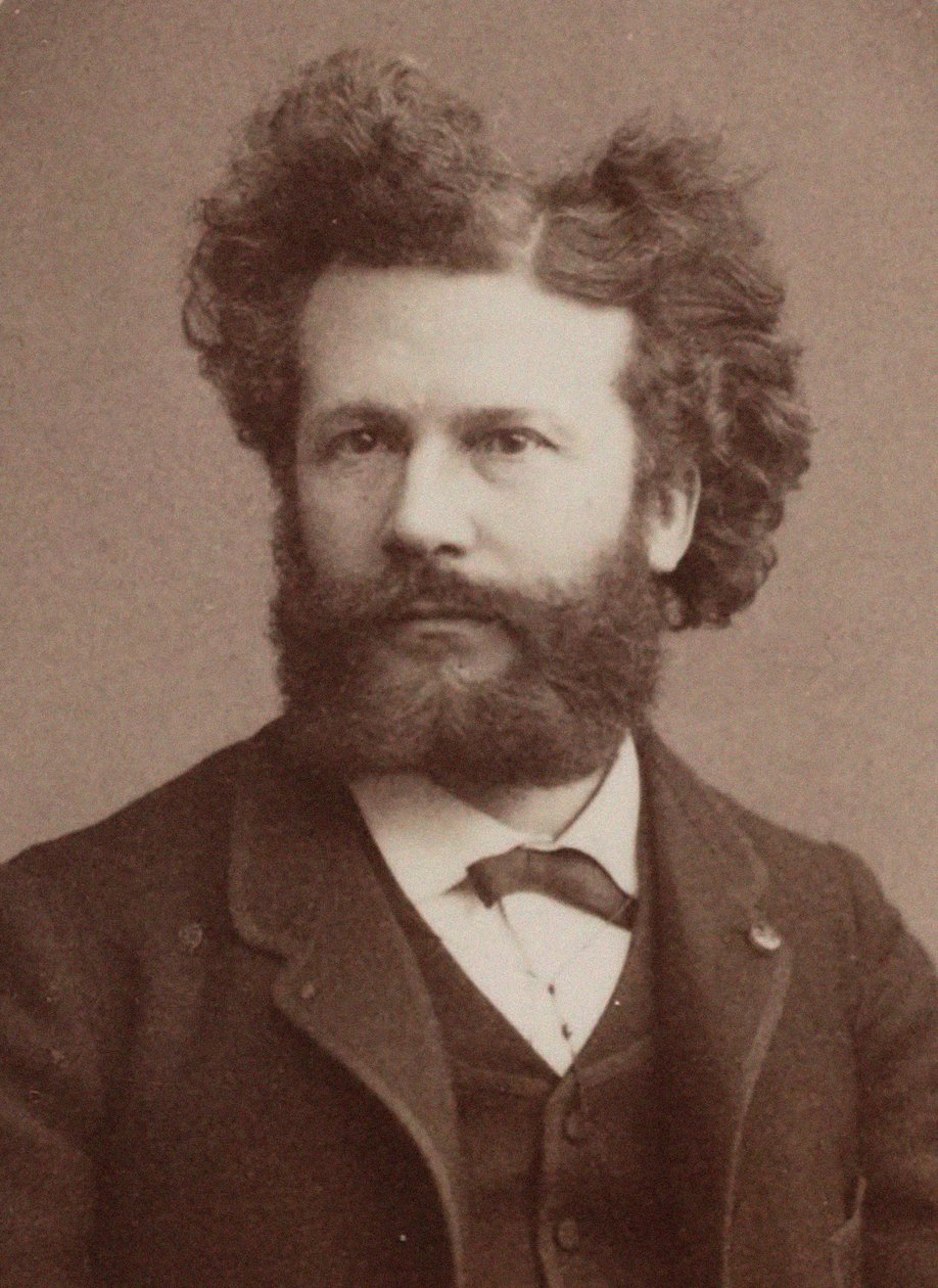 صورة لكاميل فلاماريون 1842-1925 ، 1884. بواسطة الحكمة رينيه باتريس داجرون