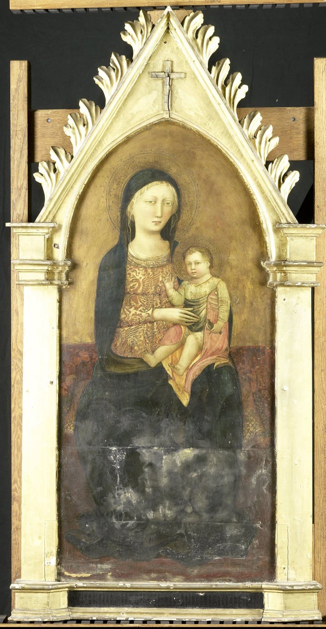 العذراء والطفل بواسطة Pseudo Ambrodigio di Baldese (منسوب إلى)
