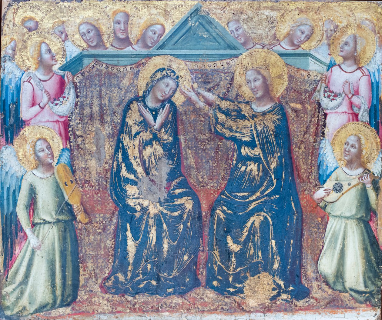 تتويج العذراء بواسطة Pseudo Jacopino di Francesco