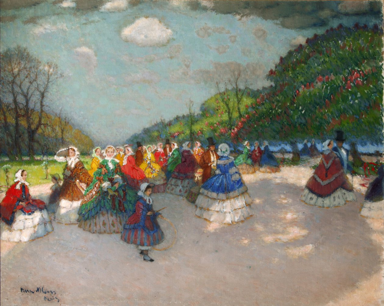 نزهة في حديقة الربيع بواسطة Pyotr Alexandrovich Nilus