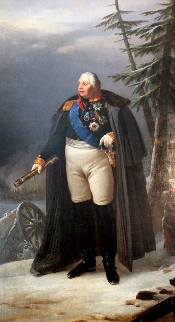 ميخائيل كوتوزوف ، جندي روسي ، 1833-1834 بواسطة حوض بيوتر