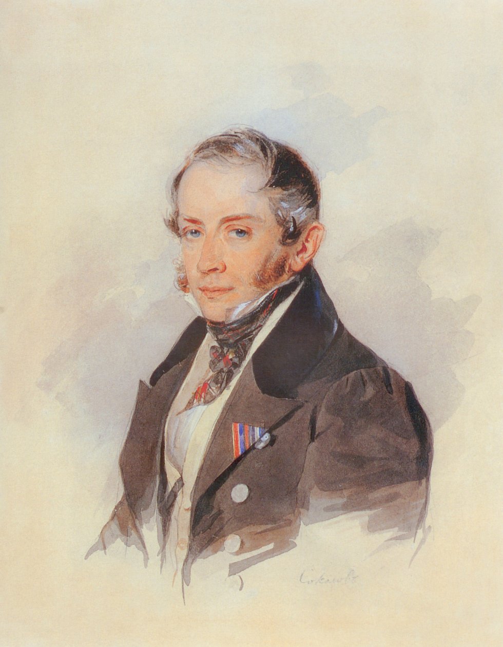 صورة الملحن Count Matvey Vielgorsky 1794-1866، 1830s بواسطة بيوتر فيودوروفيتش سوكولوف