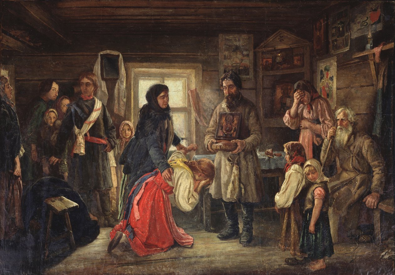 قبل الزواج ، 1900s بواسطة Pyotr Ivanovich Tselebrovski
