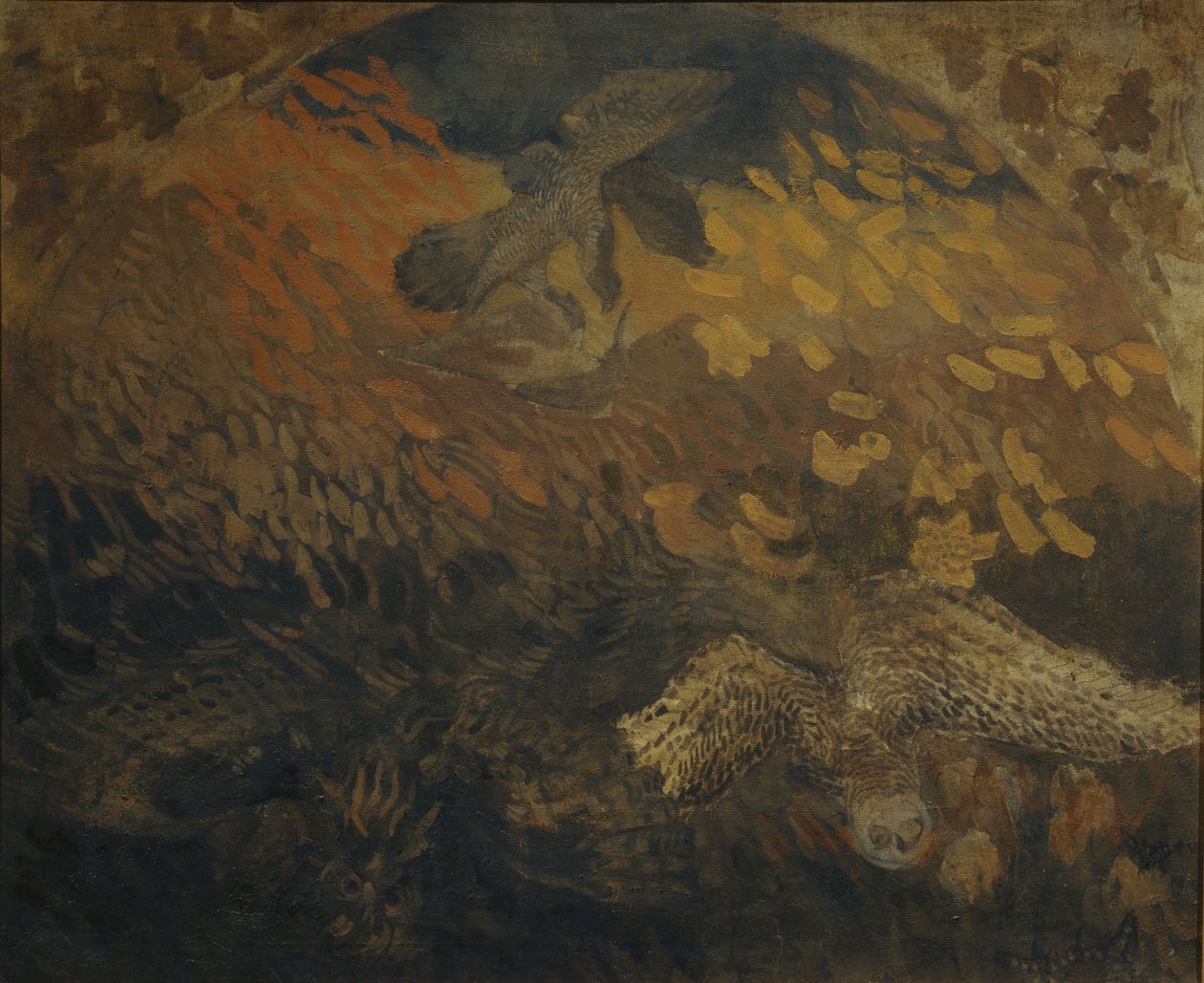 الليل ، 1904 بواسطة Pyotr Savvich Utkin