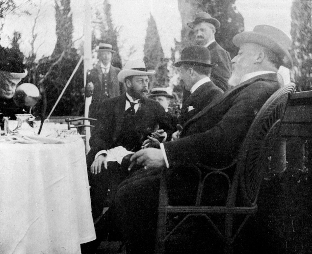 الأمير جورج 1865-1936 ، الملك المستقبلي جورج الخامس ، كورفو ، اليونان ، 1908. بواسطة الملكة الكسندرا