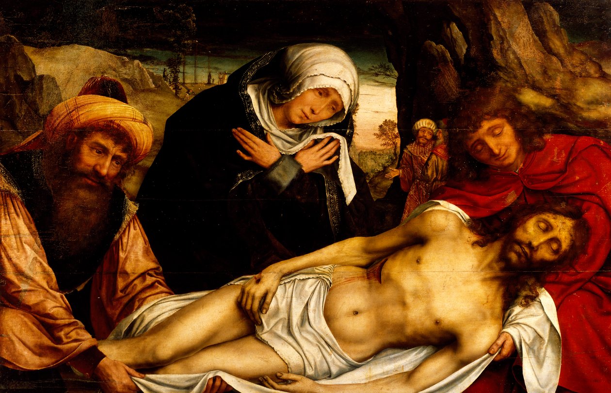 Pieta (1466-1530), Museo Diocesano, Gaeta بواسطة كوينتين ماسيس أو ميتسيس