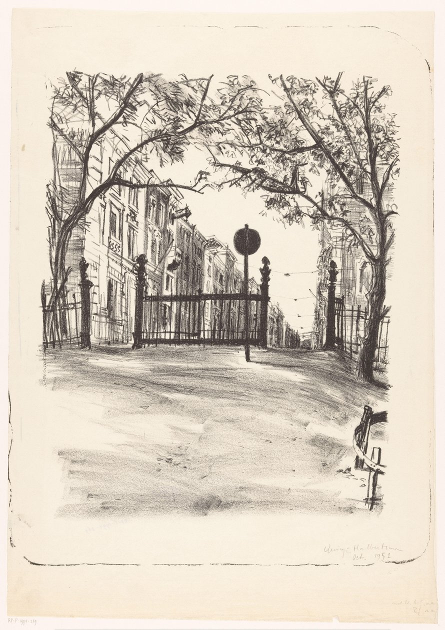 اخرج من Vondelpark بواسطة Quirijn Halbertsma (توقيع الفنان)