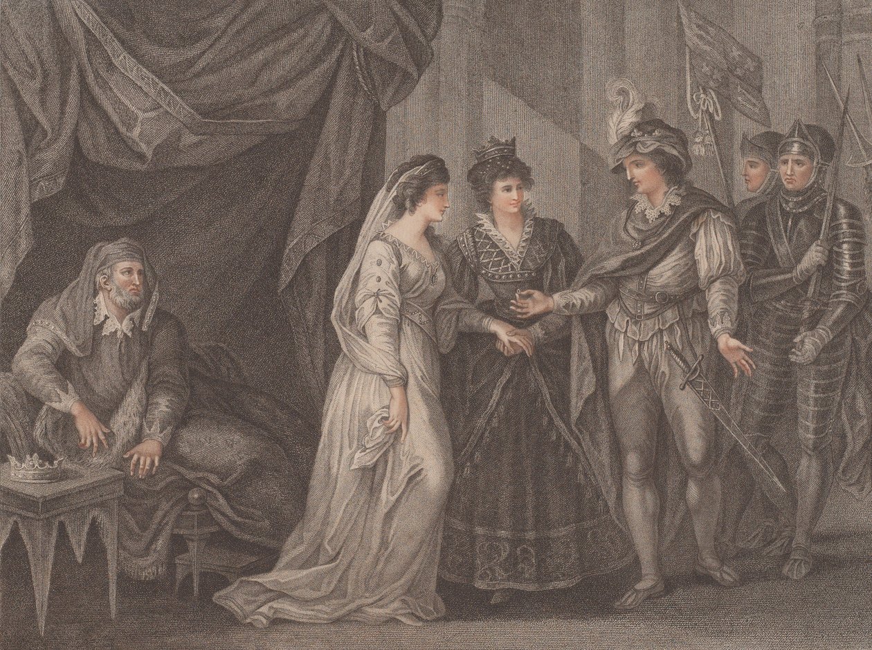 إبرام معاهدة تروي ، حيث حصل هنري الخامس ، ملك إنجلترا ، على Pr ... ، 1788. بواسطة ر. جيرارد