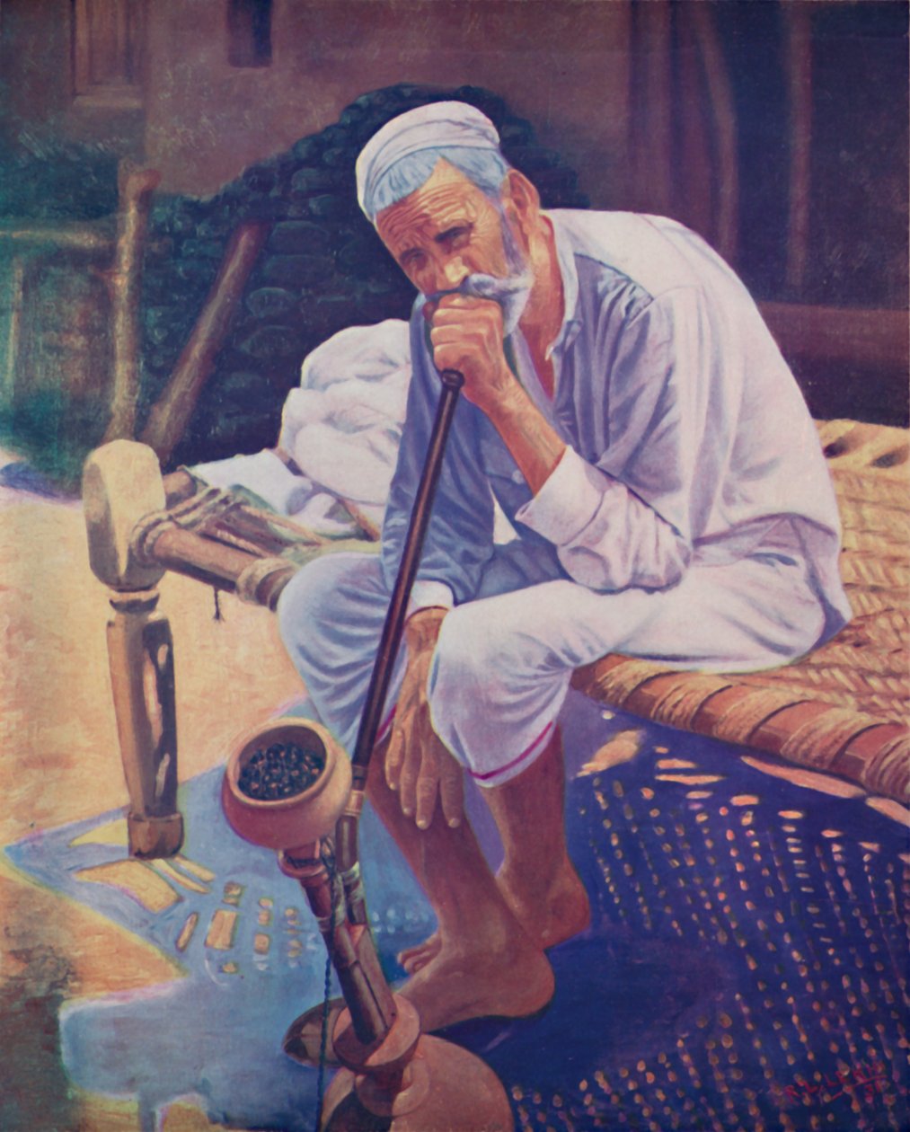في ختام اليوم ، 1936. بواسطة RL Lekhi