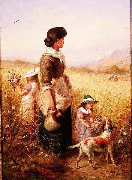 اللعب في الحقول بواسطة R. Saunderson Cathering