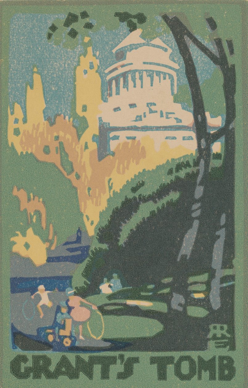 قبر جرانت ، 1916. بواسطة راشيل روبنسون إلمر